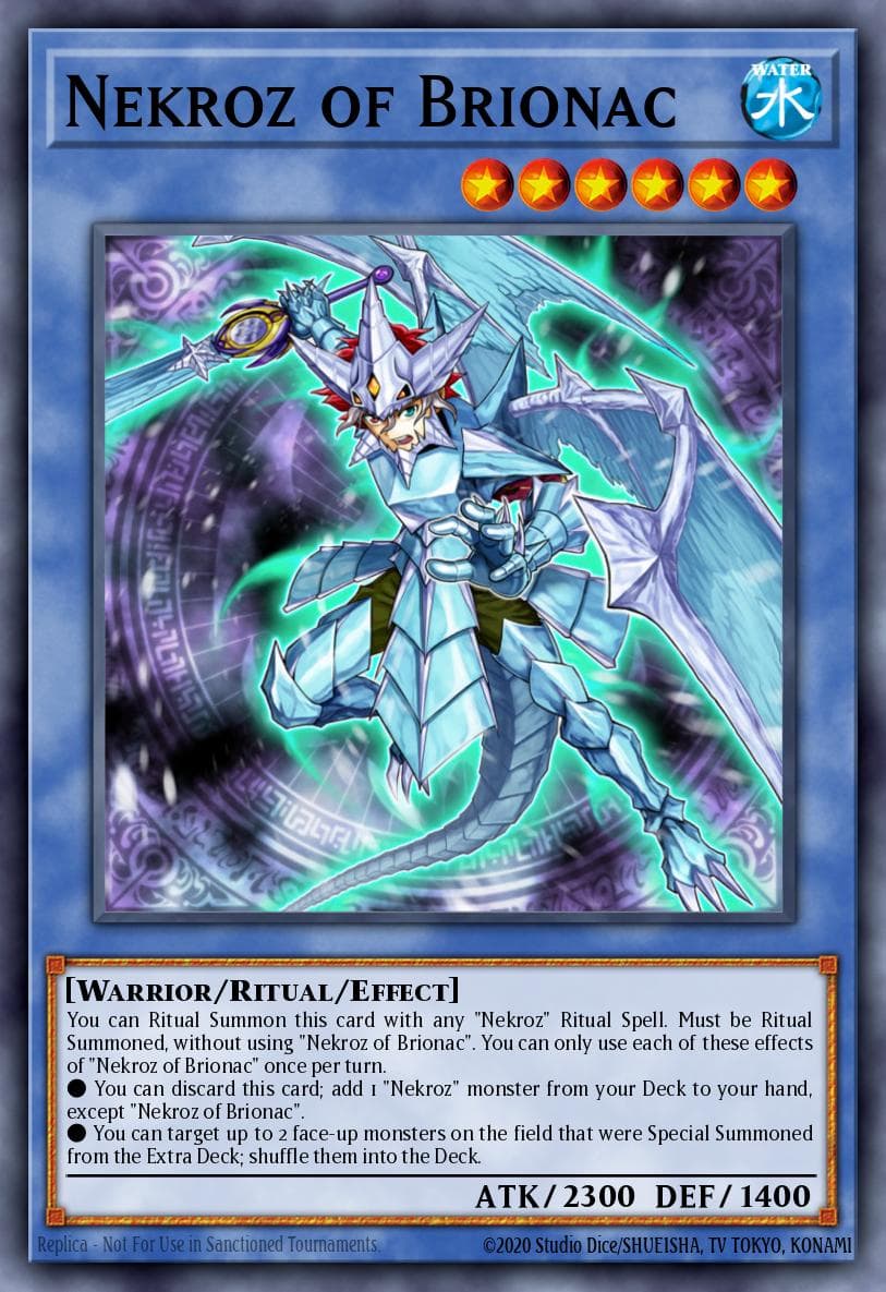 Nekroz of Brionac The Secret Forces card