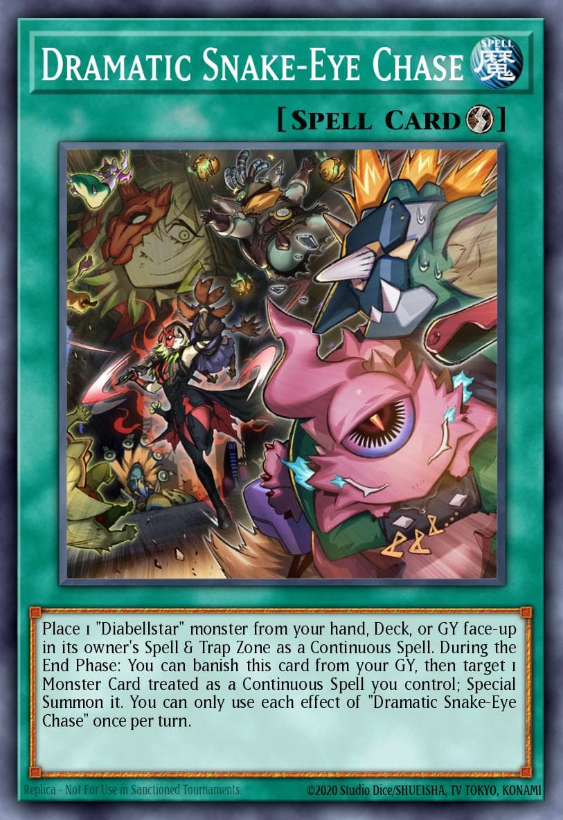 Dramatic Snake-Eye Chase 2025 Mega-Pack Tin card