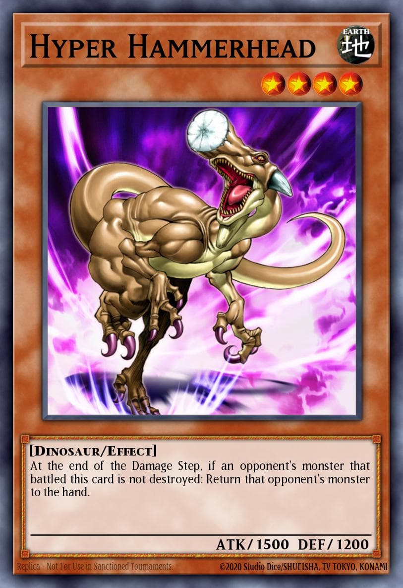 Hyper Hammerhead Structure Deck: Dinosaur's Rage Special Set card