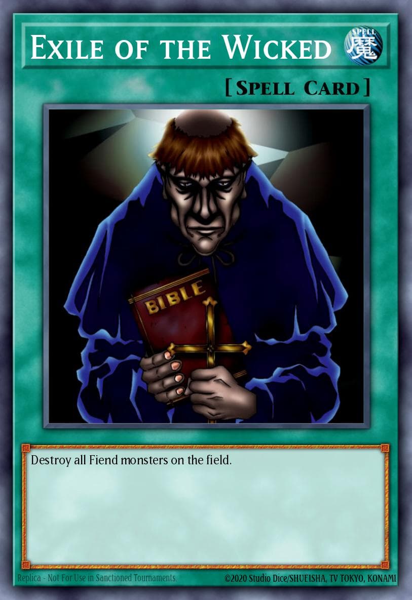 Exile of the Wicked Gold Series 2009 card