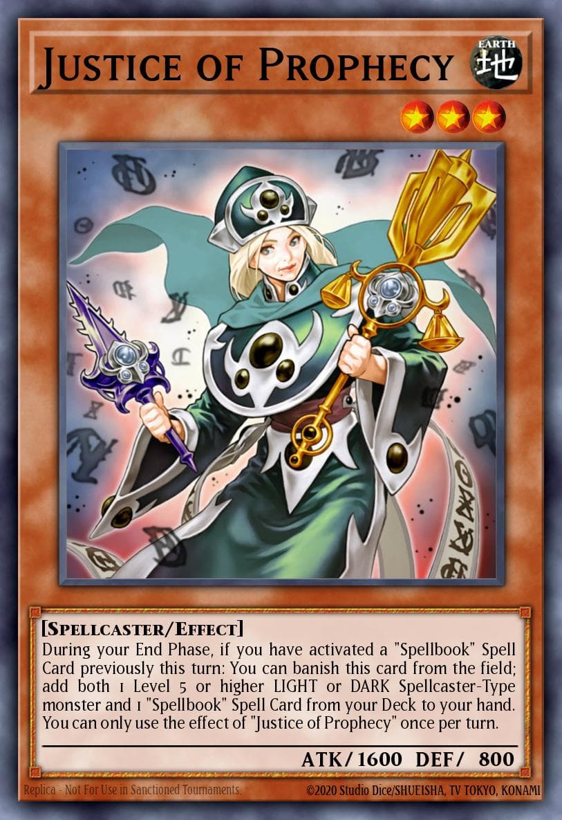 Justice of Prophecy Abyss Rising: Special Edition card