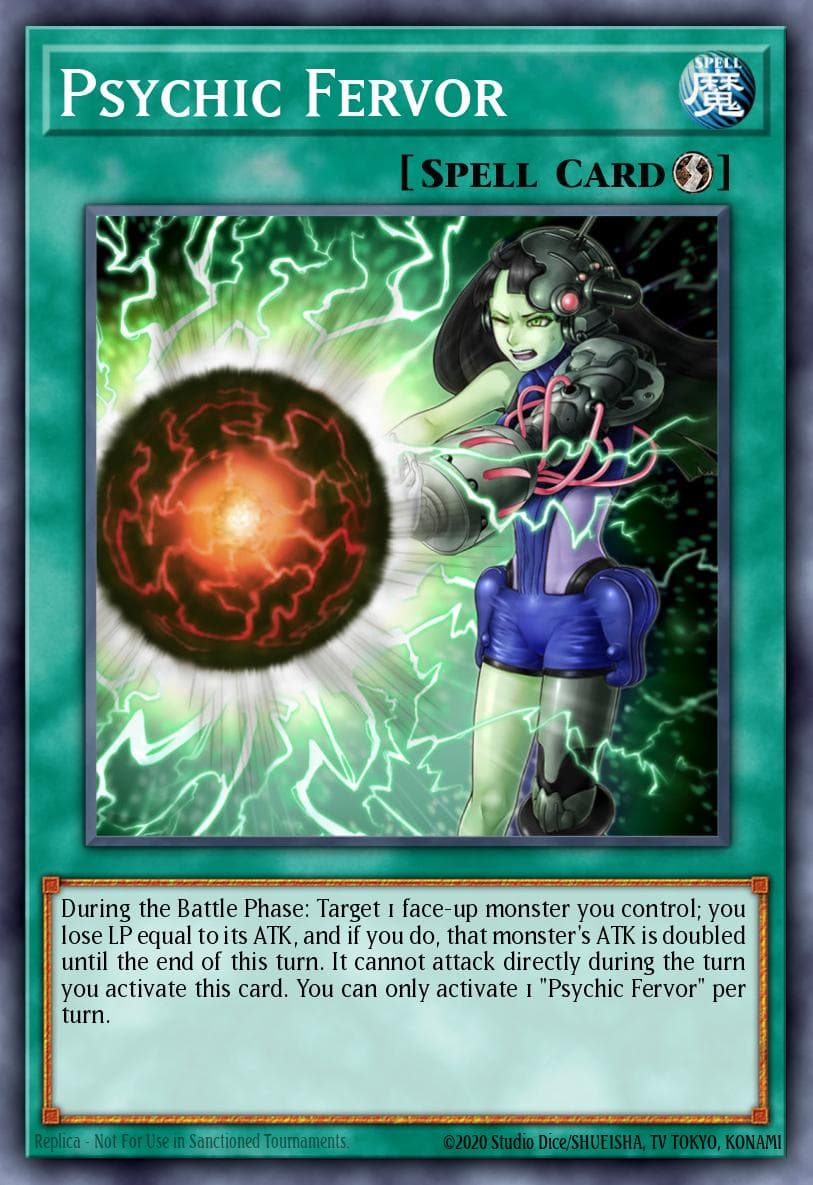 Psychic Fervor Rising Rampage Special Edition card