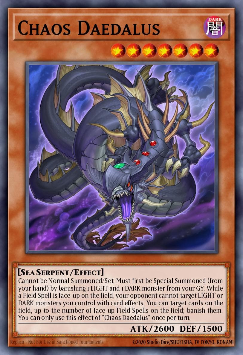 Chaos Daedalus Battles of Legend: Crystal Revenge card