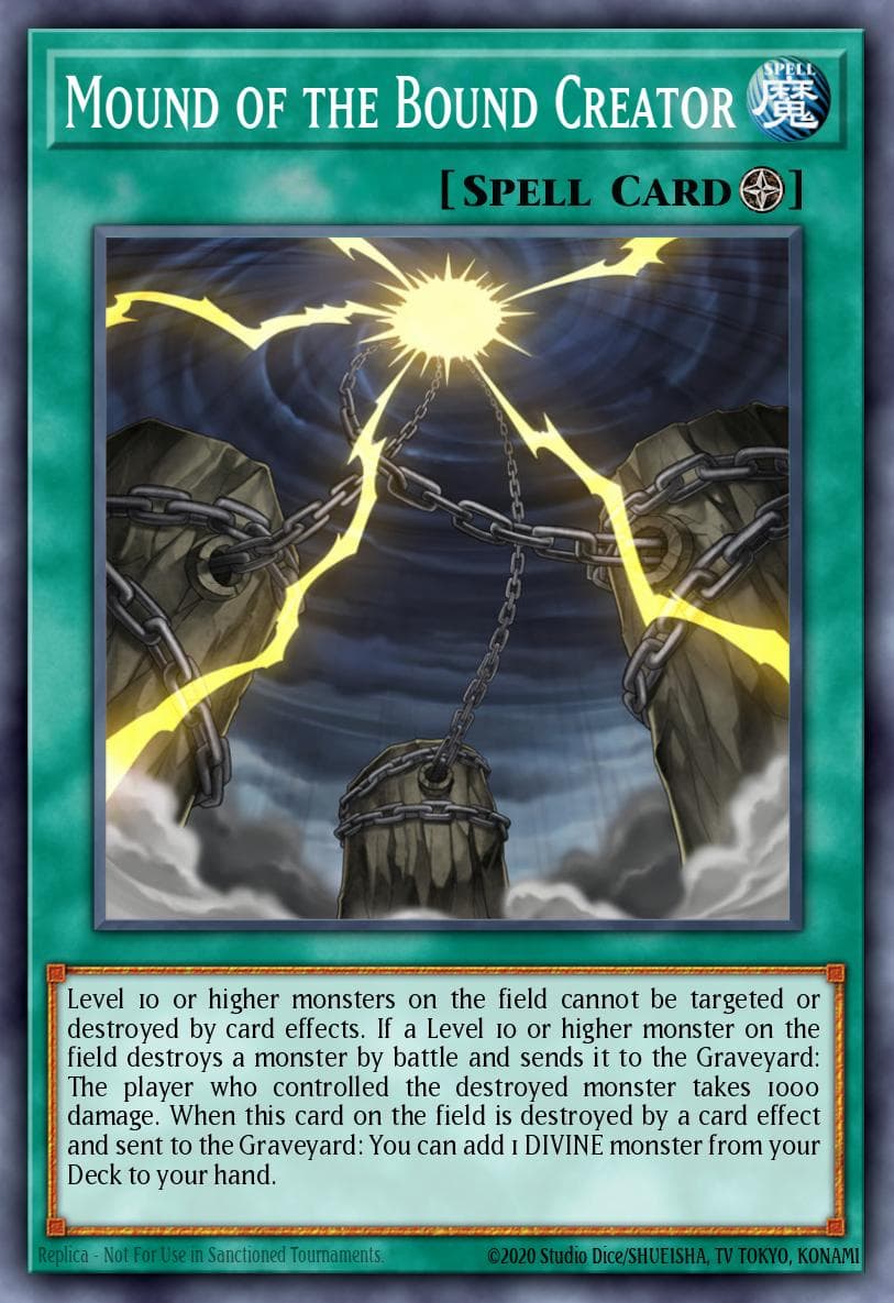 Mound of the Bound Creator Legendary Duelists: Rage of Ra card