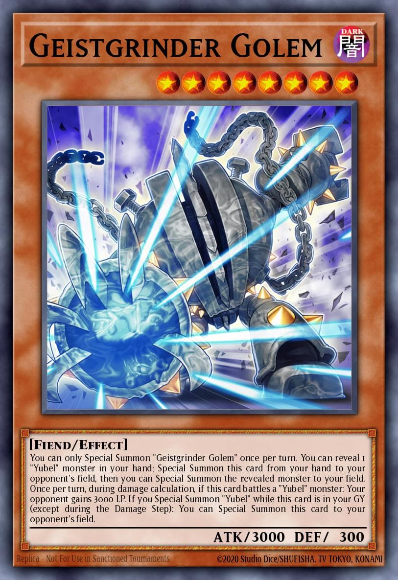 Geistgrinder Golem 2025 Mega-Pack Tin card