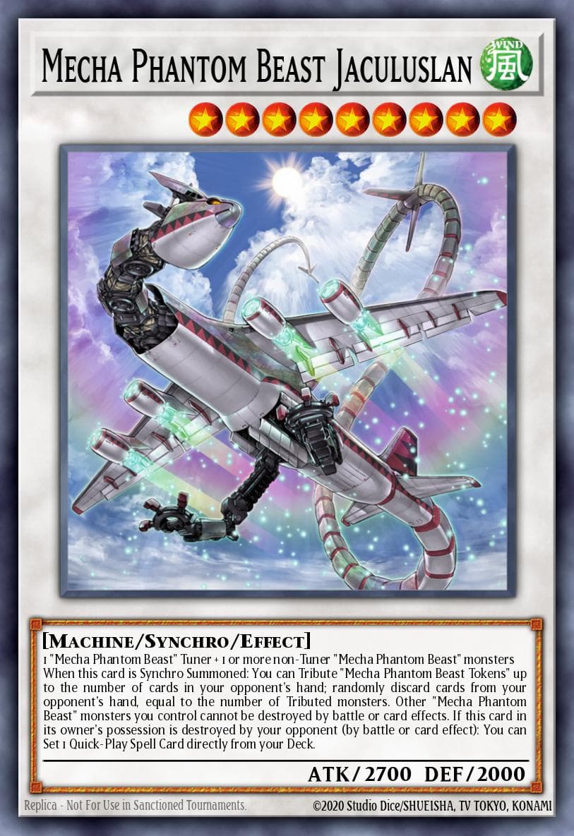 Mecha Phantom Beast Jaculuslan World Superstars card