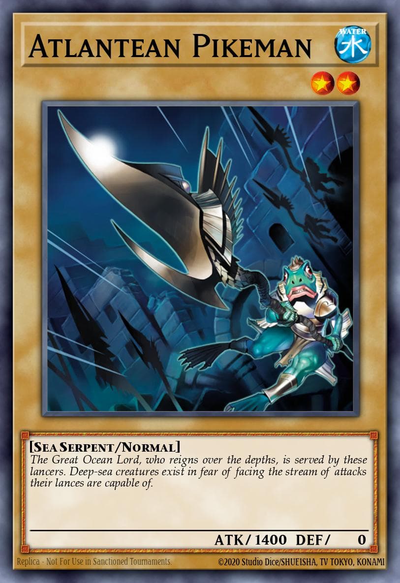 Atlantean Pikeman Phantom Darkness: Special Edition card