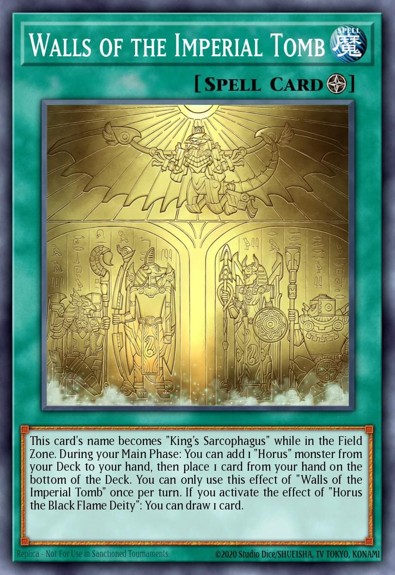 Walls of the Imperial Tomb 2025 Mega-Pack Tin card