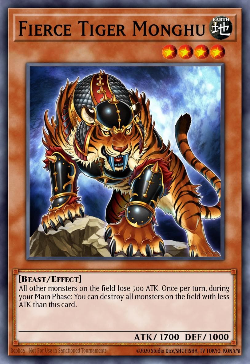 Fierce Tiger Monghu Photon Hypernova card