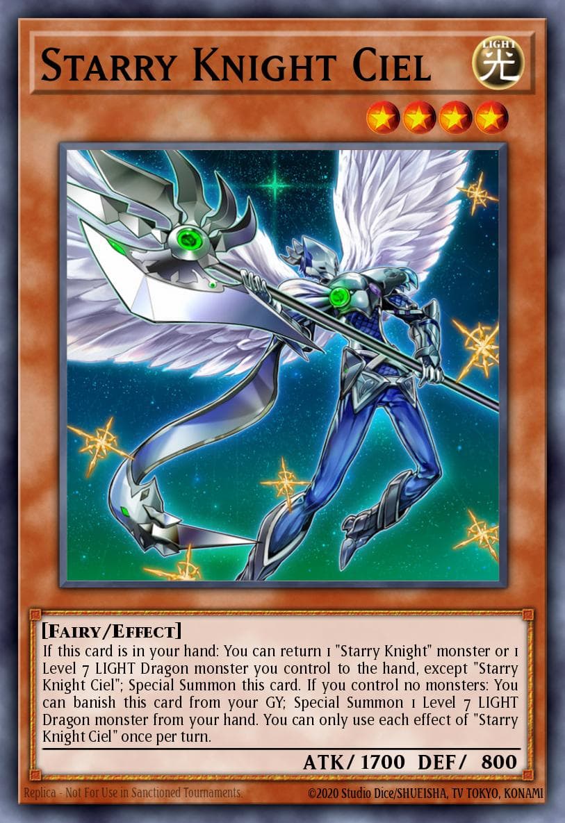 Starry Knight Ciel Lightning Overdrive Premiere! promotional card card