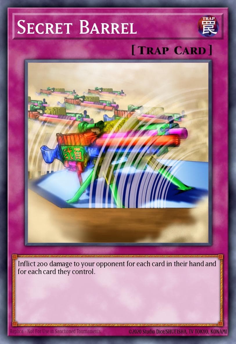 Secret Barrel Dark Revelation Volume 1 card