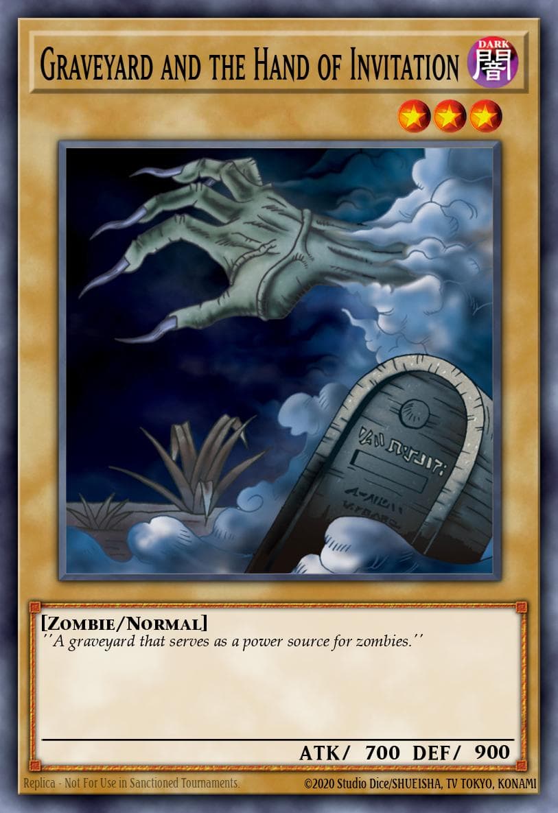 Graveyard and the Hand of Invitation 游戏王 card