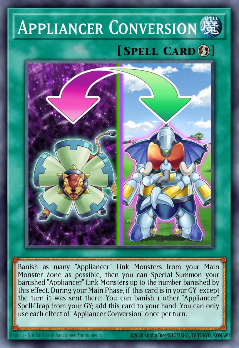Appliancer Conversion Brothers of Legend card