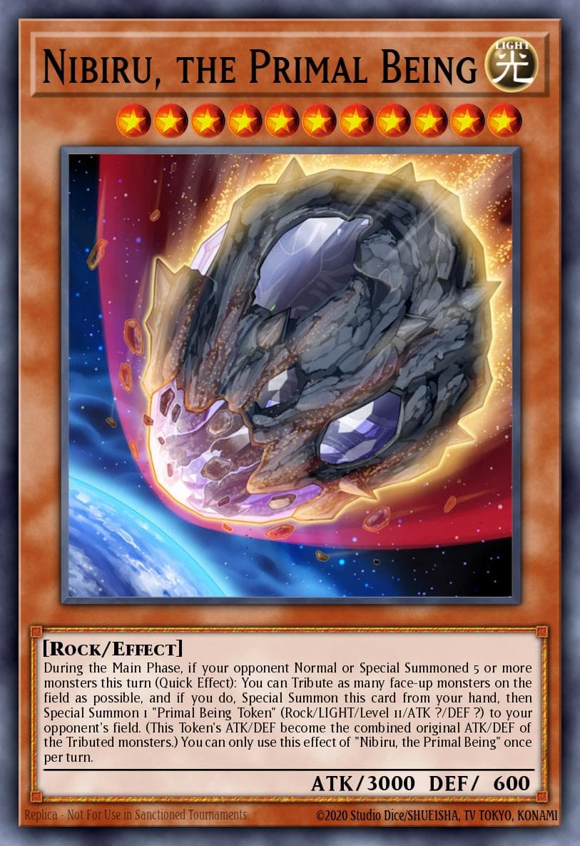Nibiru, the Primal Being 2022 Tin of the Pharaoh's Gods card