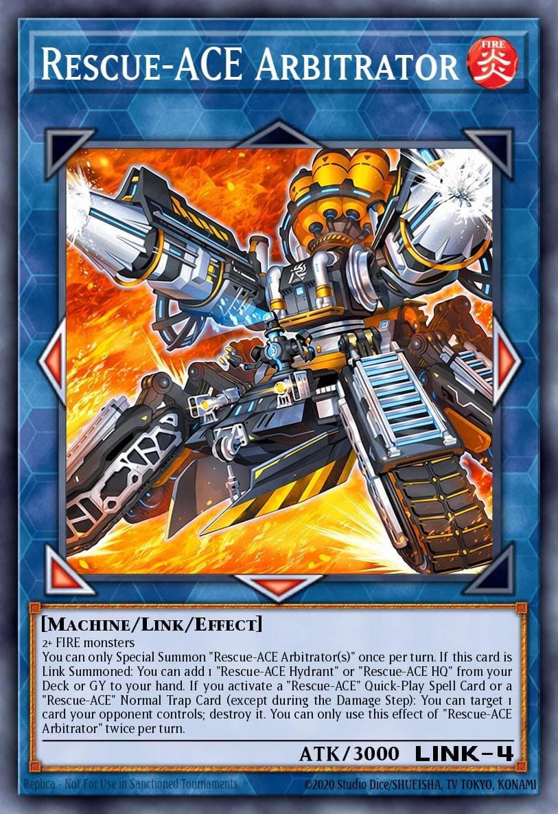 Rescue-ACE Arbitrator Burst Protocol card