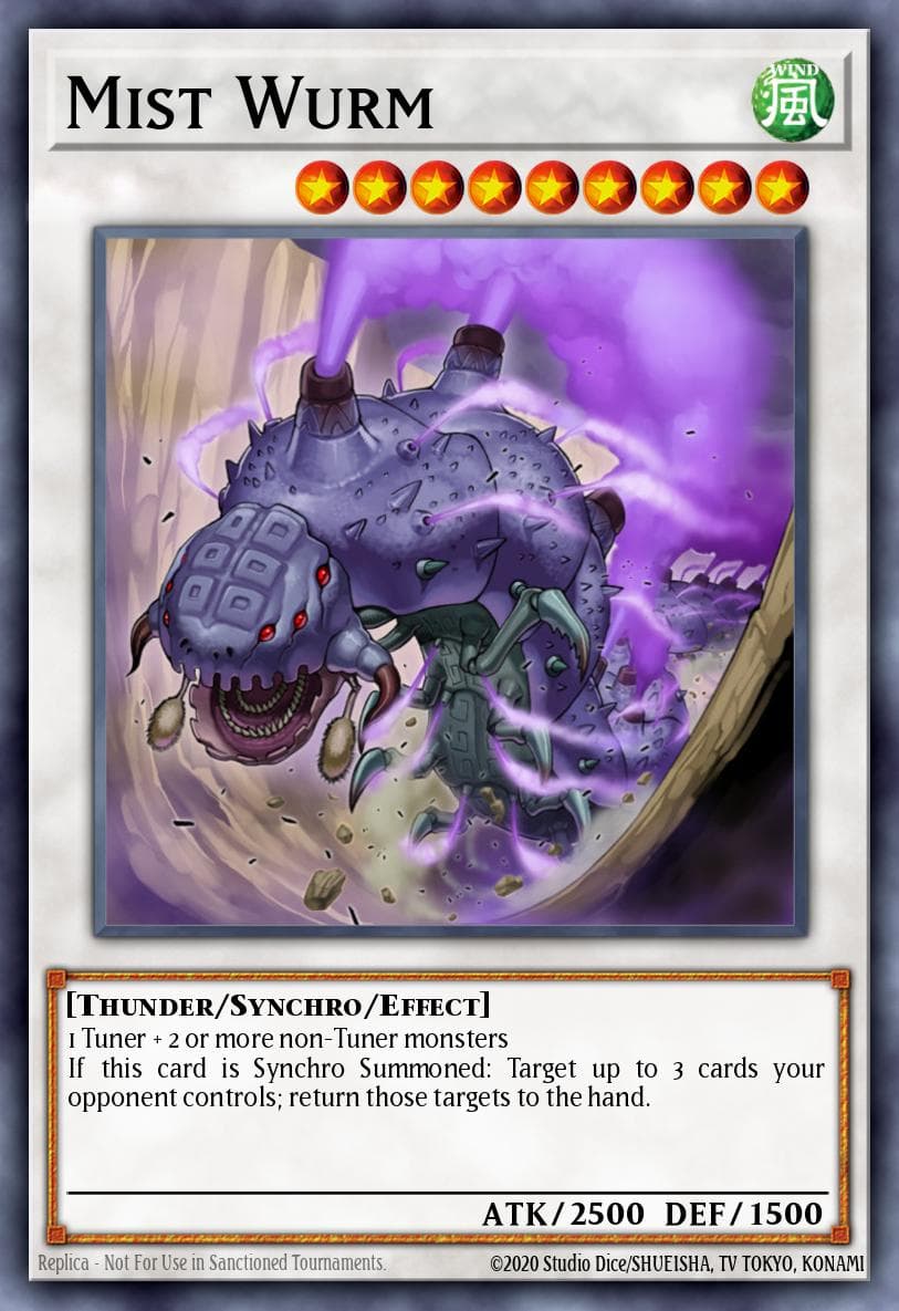 Mist Wurm Duel Terminal 1 card