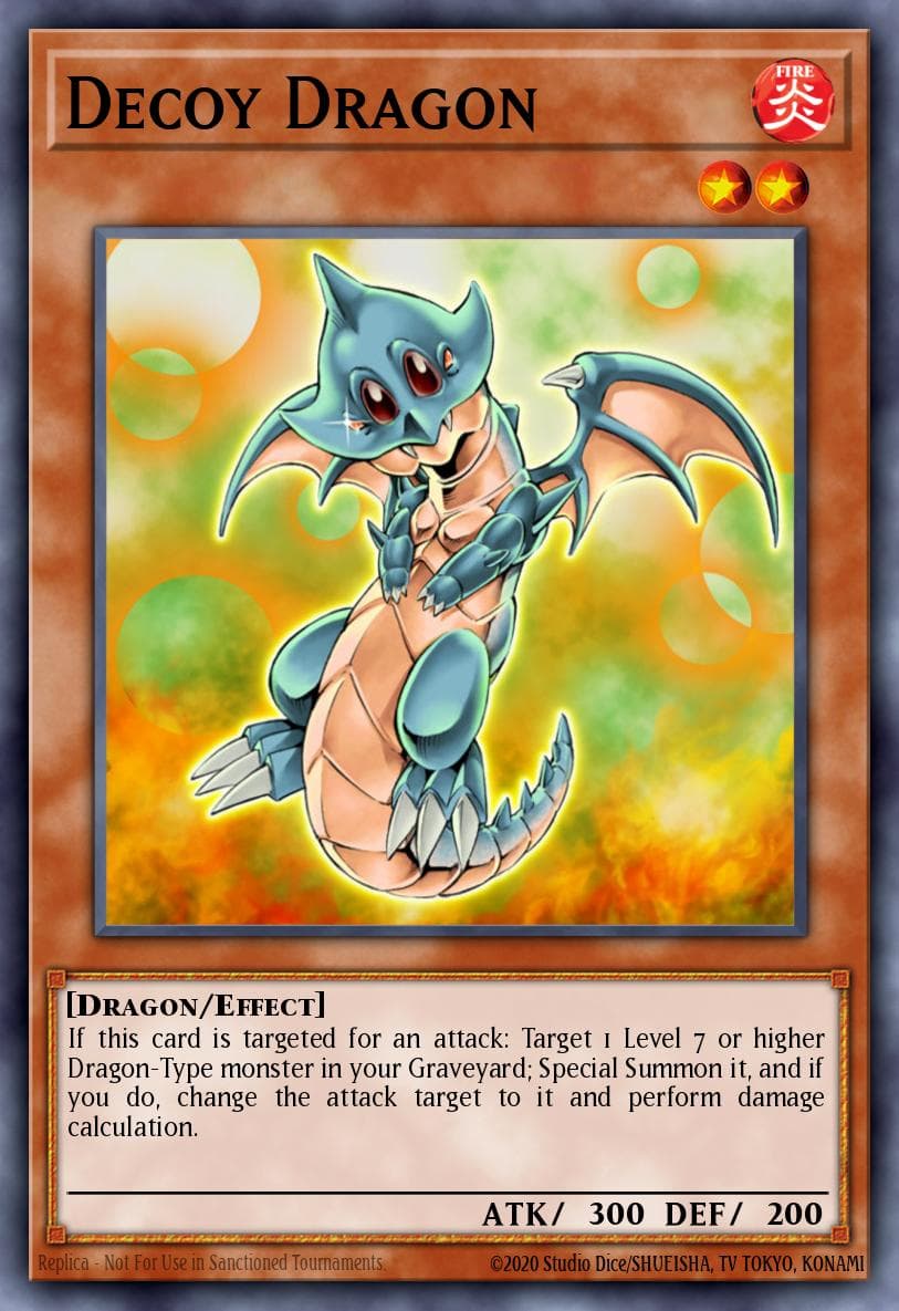 Decoy Dragon Rise of the True Dragons Structure Deck card