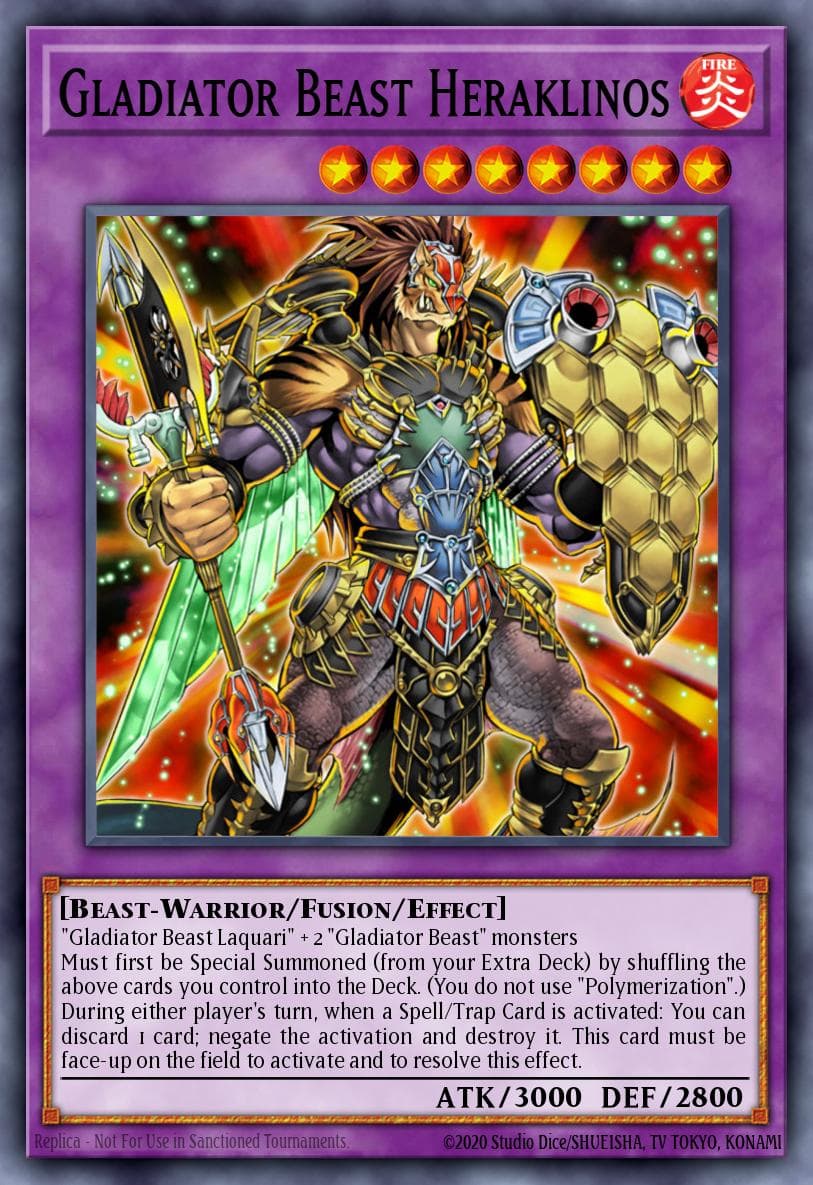 Gladiator Beast Heraklinos Gladiator's Assault: Special Edition card