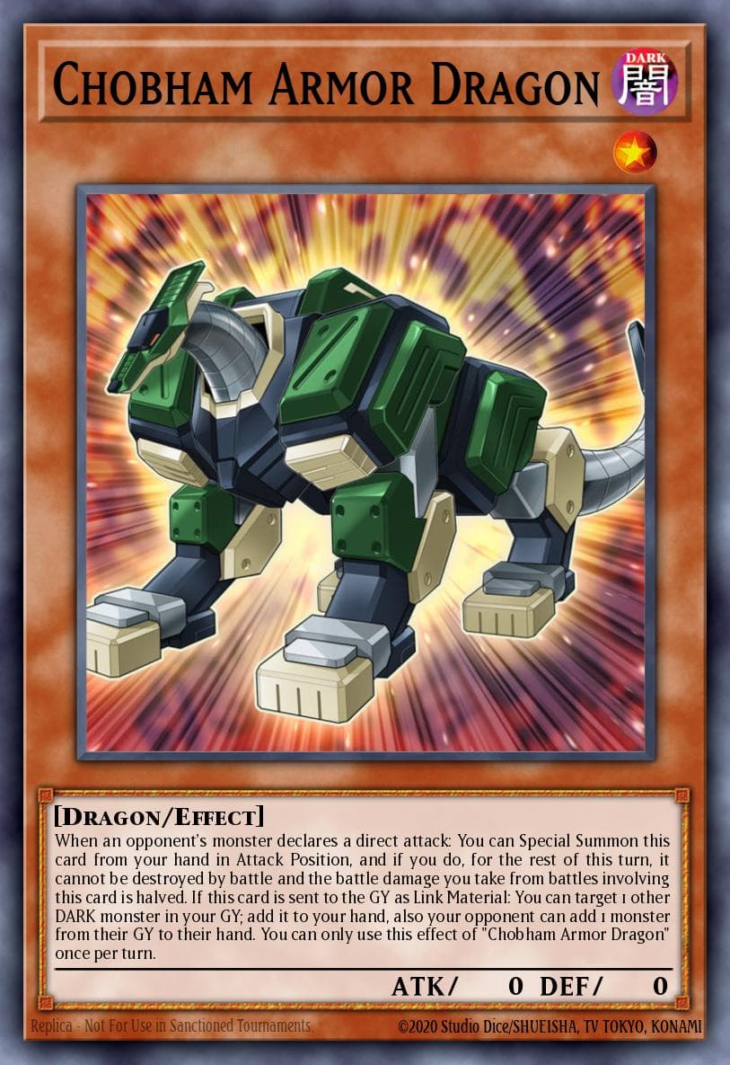 Chobham Armor Dragon Chaos Impact Special Edition card