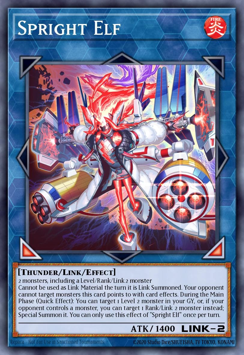 Spright Elf Power of the Elements card
