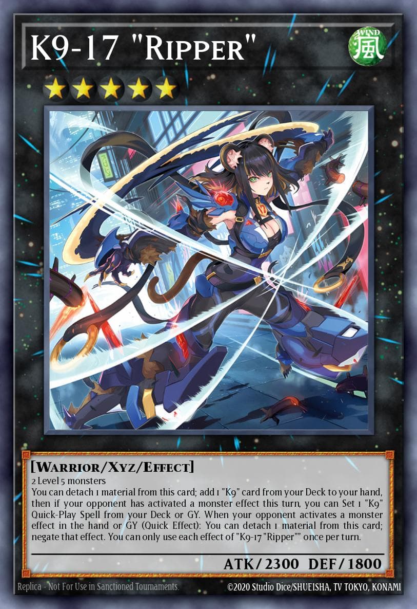 K9-17 "Ripper" Justice Hunters card