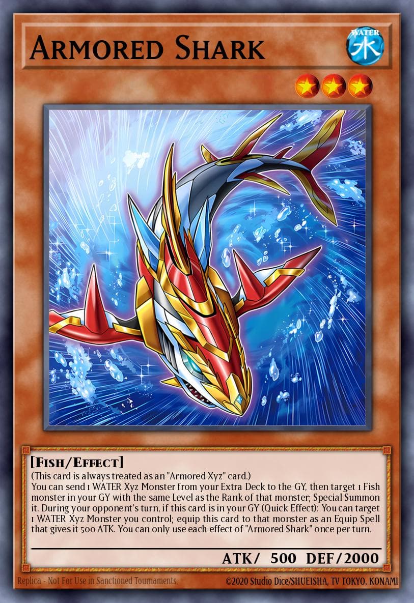 Armored Shark Rage of the Abyss card
