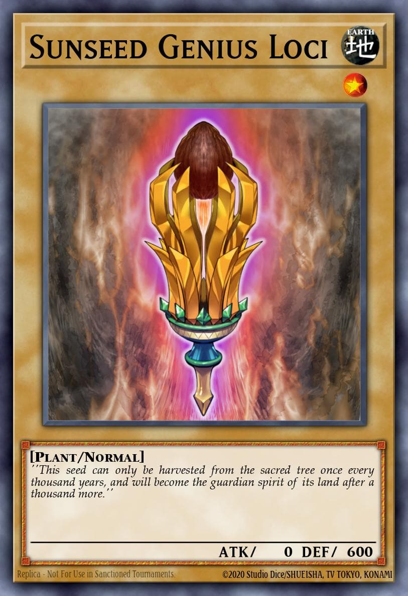 Sunseed Genius Loci Ghosts From the Past card
