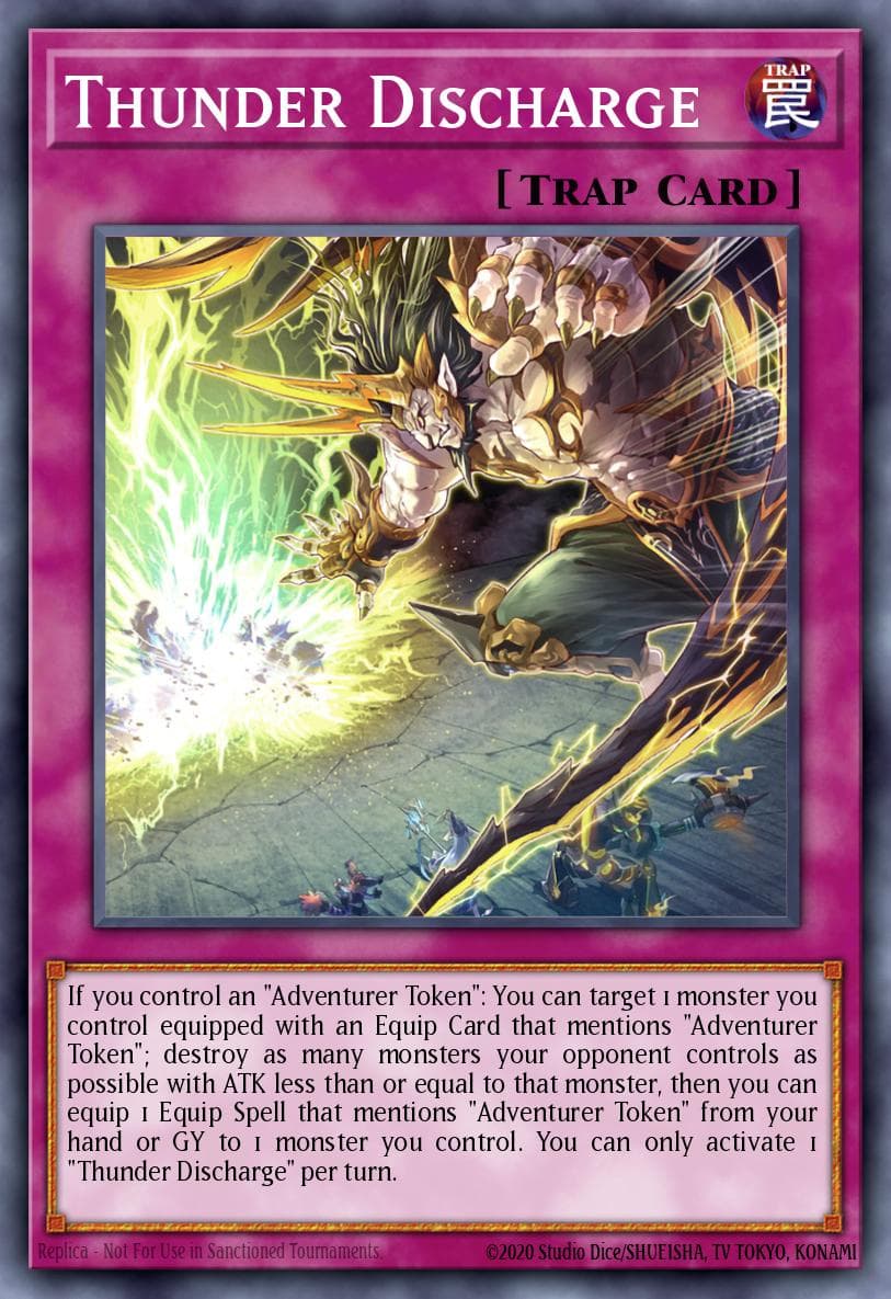Thunder Discharge Battles of Legend: Monstrous Revenge card