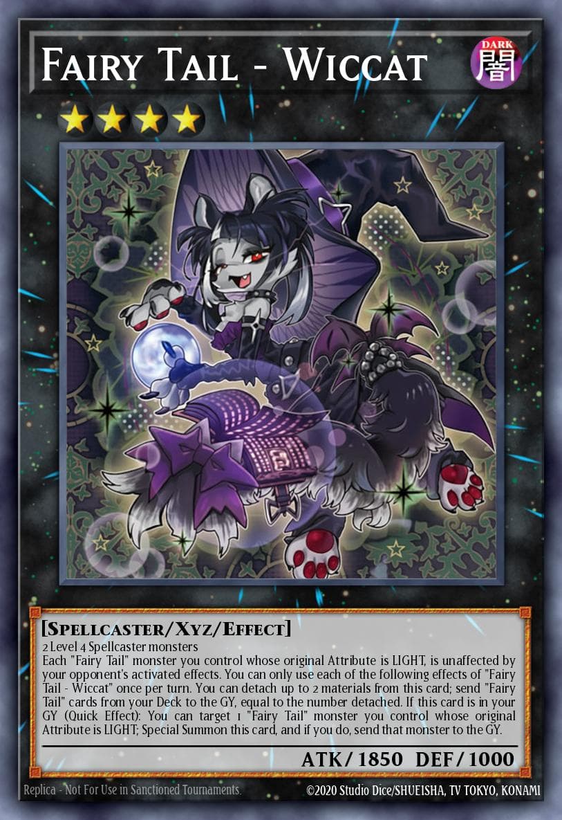 Fairy Tail - Wiccat Blazing Dominion card