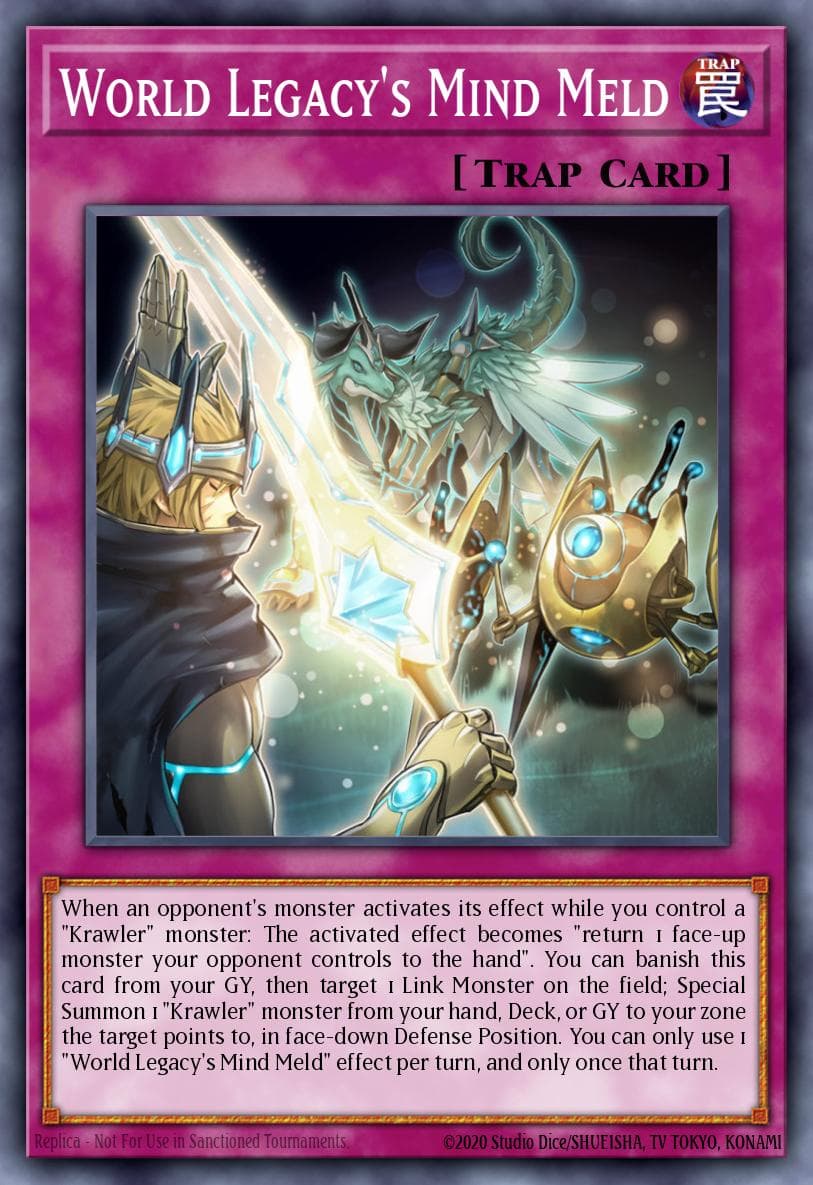 World Legacy's Mind Meld 2019 Gold Sarcophagus Tin Mega Pack card