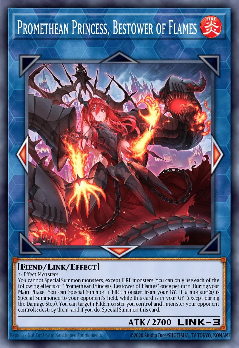 Promethean Princess, Bestower of Flames Rarity Collection 5 card