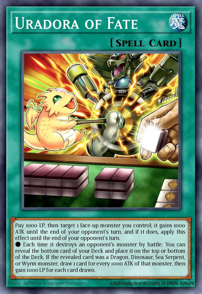 Uradora of Fate Battle of Chaos card