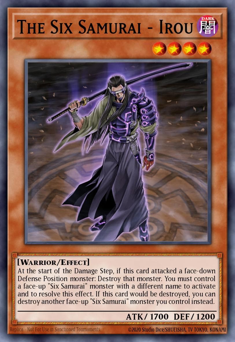 The Six Samurai - Irou Ra Yellow Mega Pack: Special Edition card