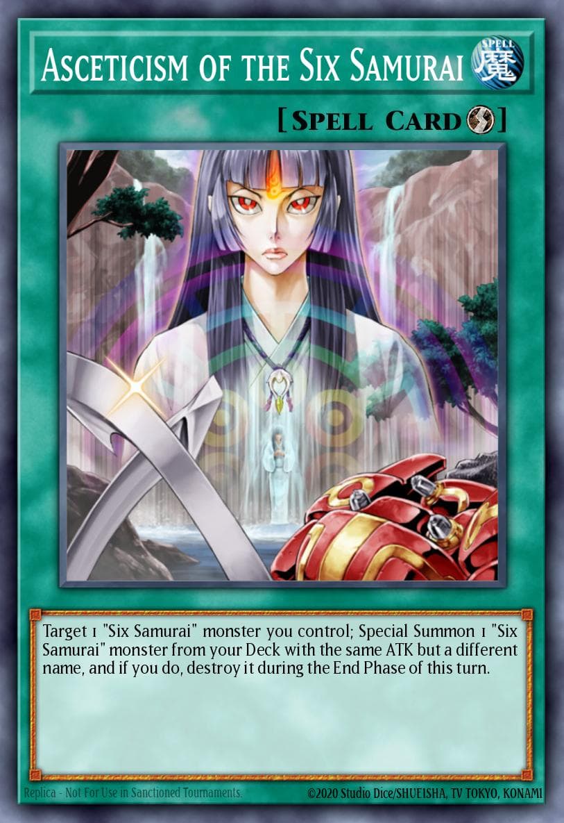 Asceticism of the Six Samurai Storm of Ragnarok: Special Edition card
