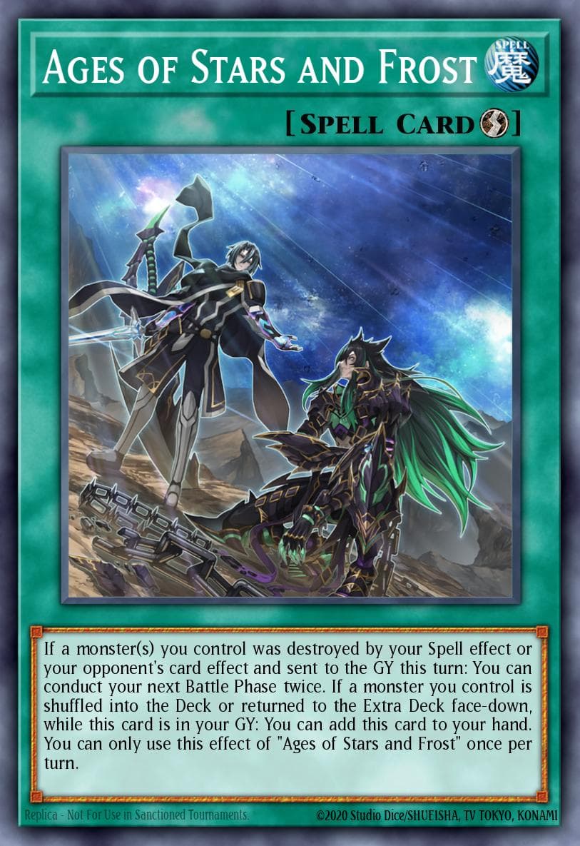 Ages of Stars and Frost 2025 Mega-Pack Tin card