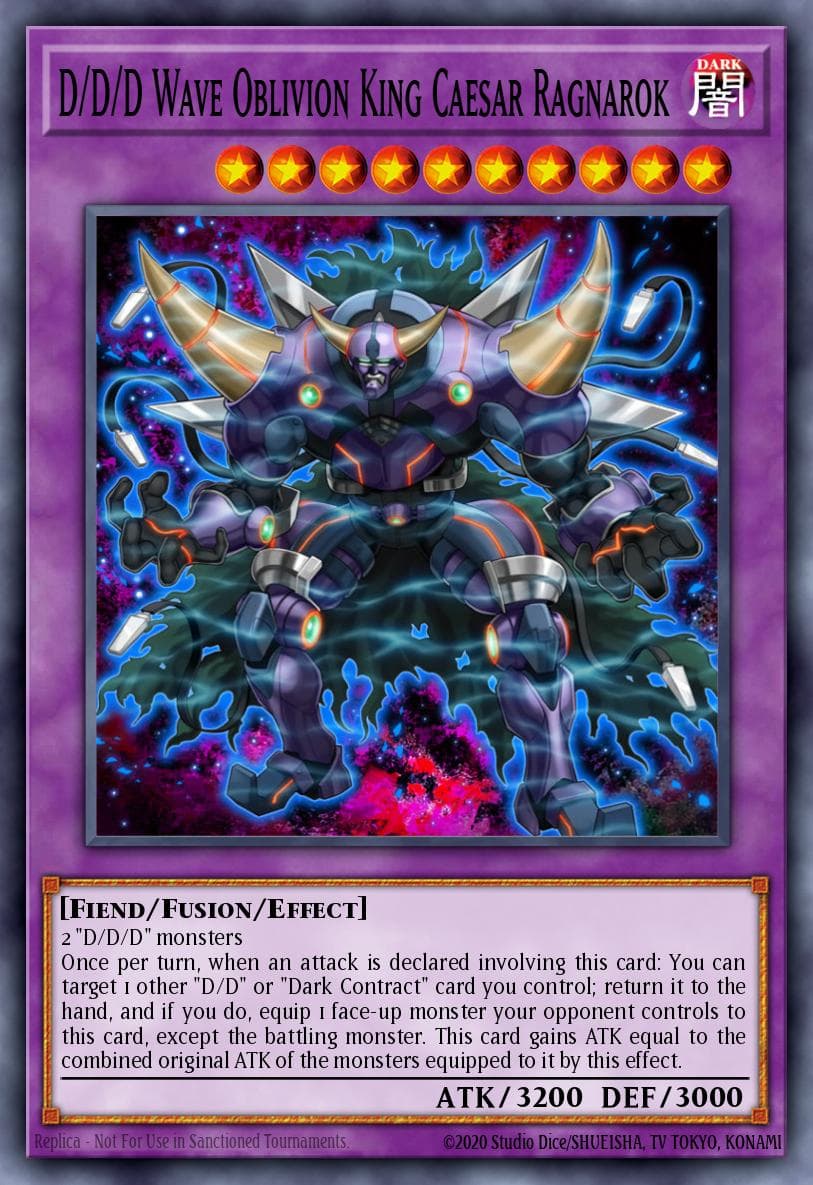 D/D/D Wave Oblivion King Caesar Ragnarok Dimension of Chaos: Special Edition card