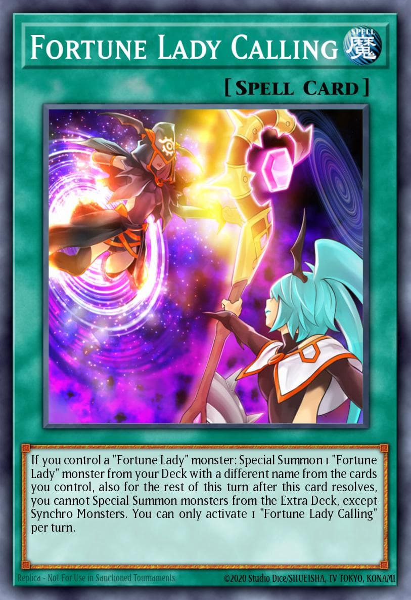 Fortune Lady Calling Rising Rampage Special Edition card