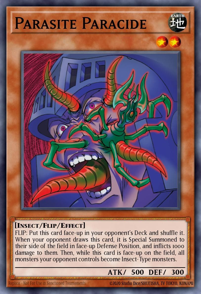 Parasite Paracide Pharaoh's Servant card