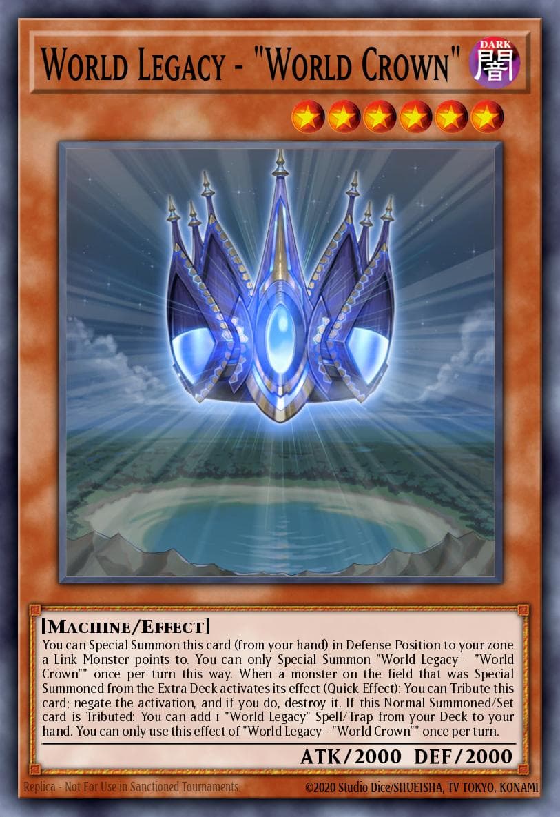 World Legacy - "World Crown" Battles of Legend: Monster Mayhem card