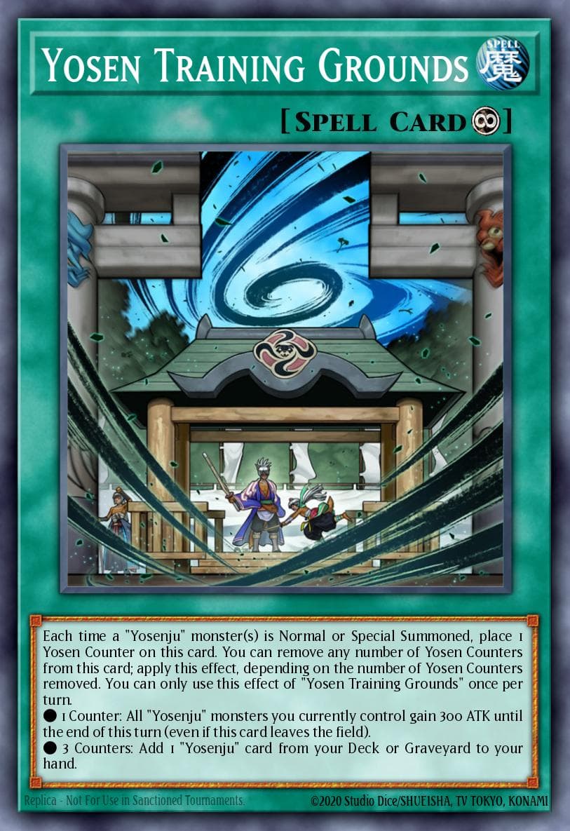 Yosen Training Grounds The Secret Forces card