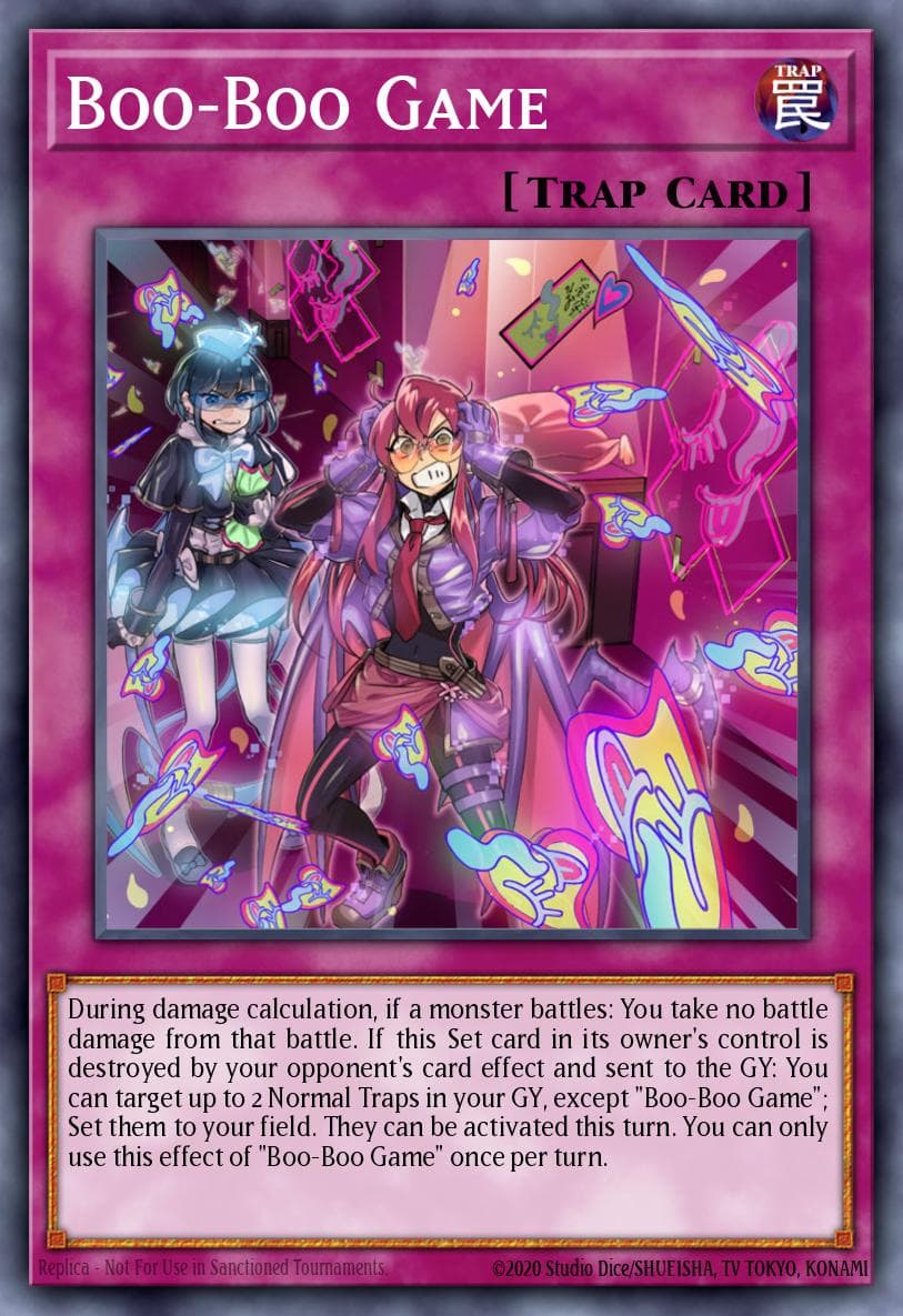 Boo-Boo Game Lightning Overdrive Premiere! promotional card card