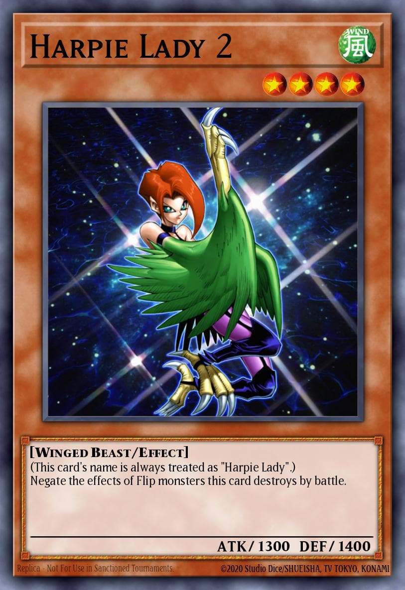 Harpie Lady 2 Dark Revelation Volume 3 card