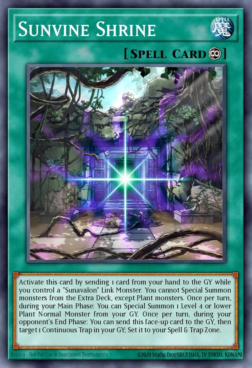 Sunvine Shrine Ghosts From the Past card
