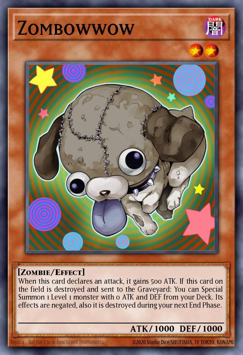Zombowwow Number Hunters card