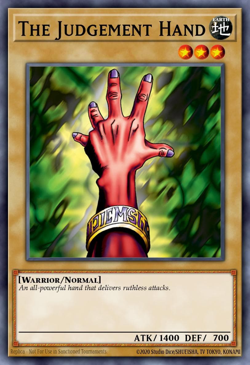 The Judgement Hand Tournament Pack: 1st Season card