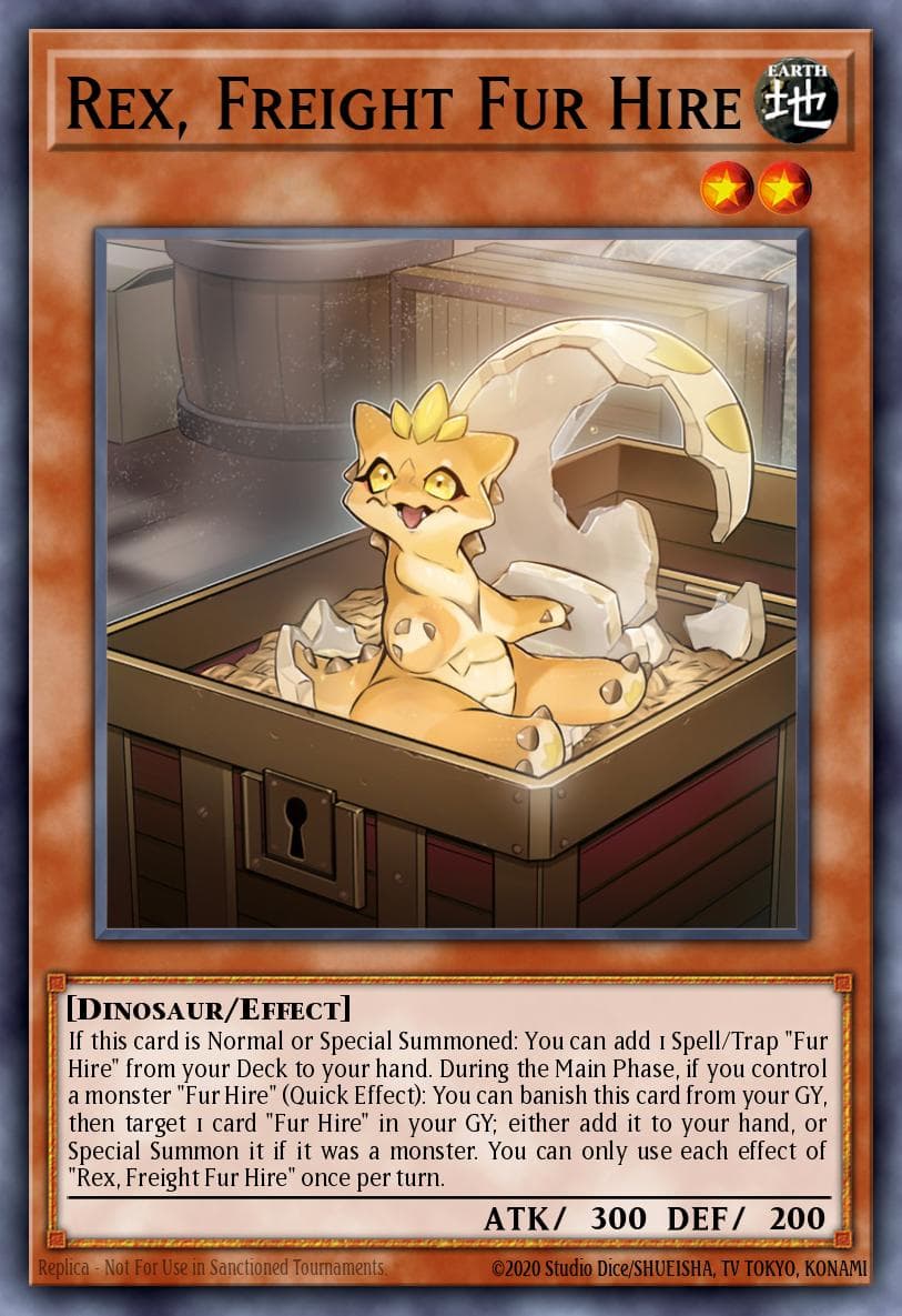 Rex, Freight Fur Hire 25th Anniversary Tin: Dueling Heroes Mega Pack card