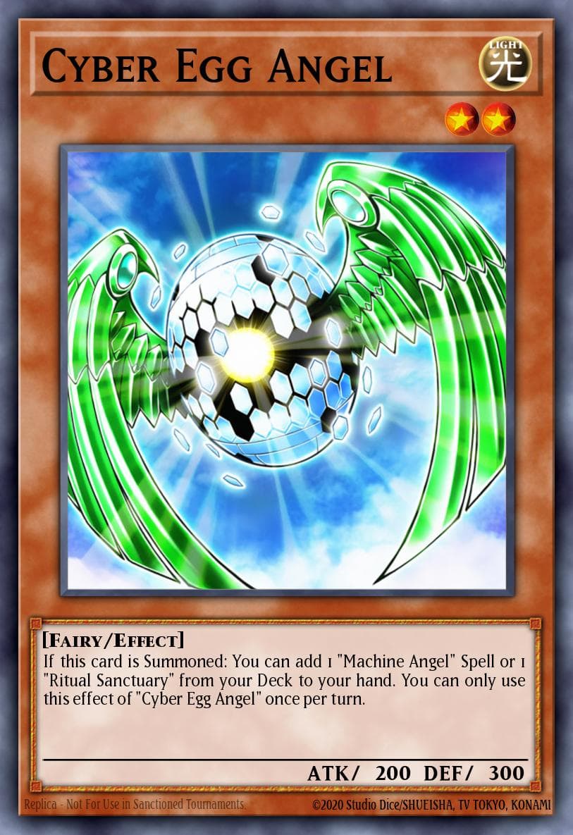 Cyber Egg Angel Legendary Duelists: Season 2 card