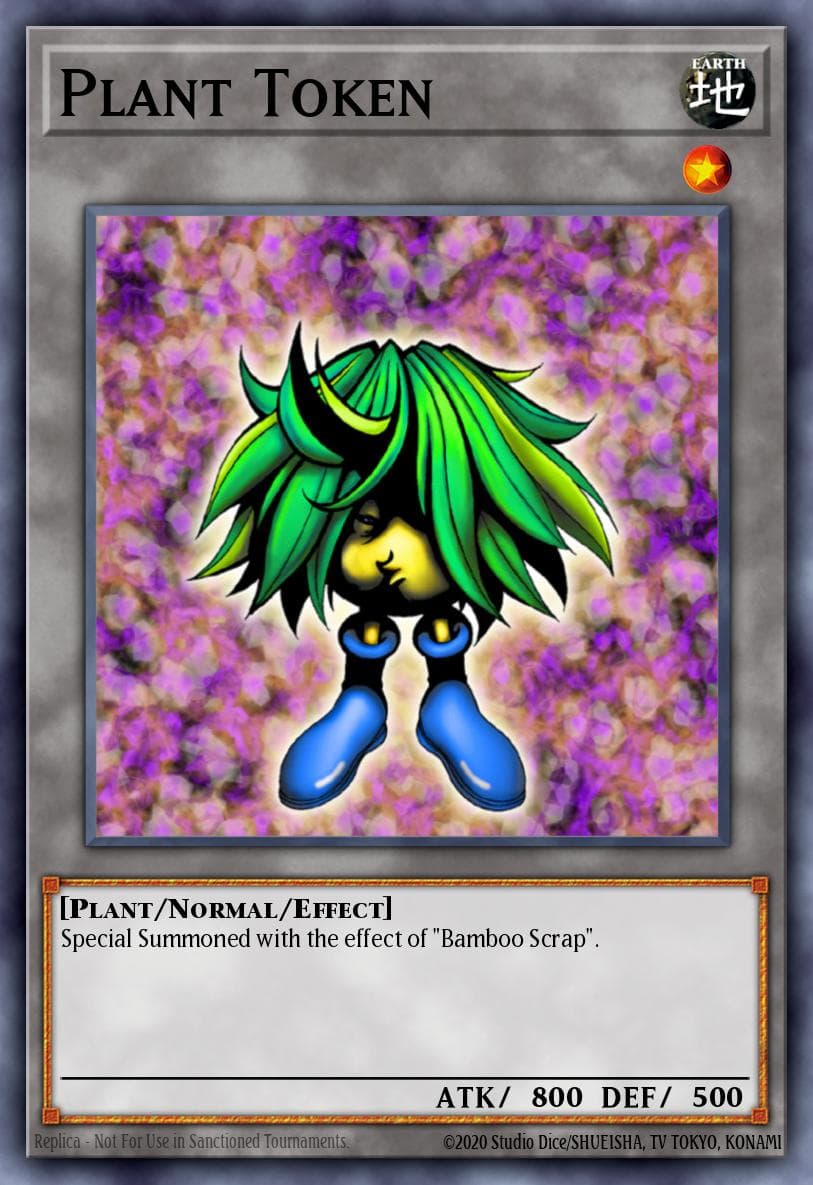 Plant Token 遊戲王 card