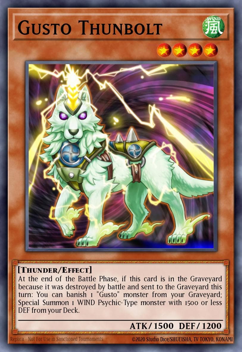 Gusto Thunbolt Hidden Arsenal 5: Steelswarm Invasion card
