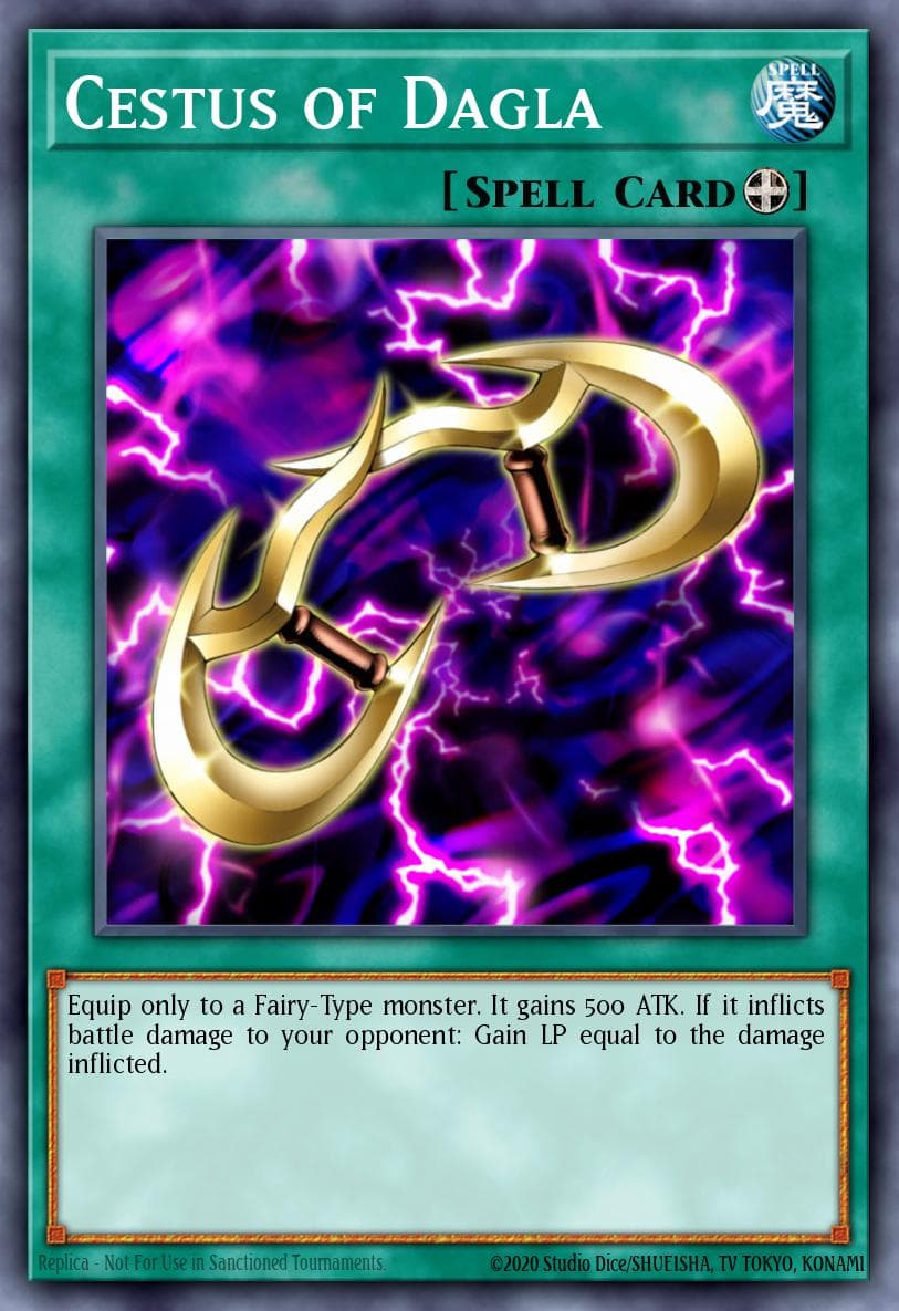 Cestus of Dagla Speed Duel: Battle City Box card